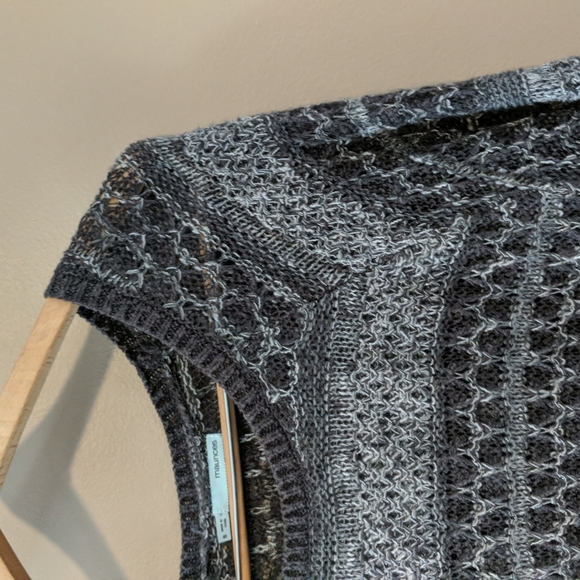 Maurices long knit sweater with extra fabric size S - Picture 7 of 10